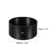 thumbnail image 2 of Uxcell 62mm Lens Hood, Long Focus Inside Hood with 67mm Lens Cap and Cloth, 2 of 7