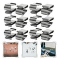 thumbnail image 4 of MasteelfCA 50 Pcs Solar Panel Cable Clips Wire Clamps Anti-rust Photovoltaic Cable Clips, 4 of 8