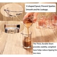 Ackers 4oz Glass Measuring Cup – Shot Glass with Ounce,Ml,Cups Markings ...