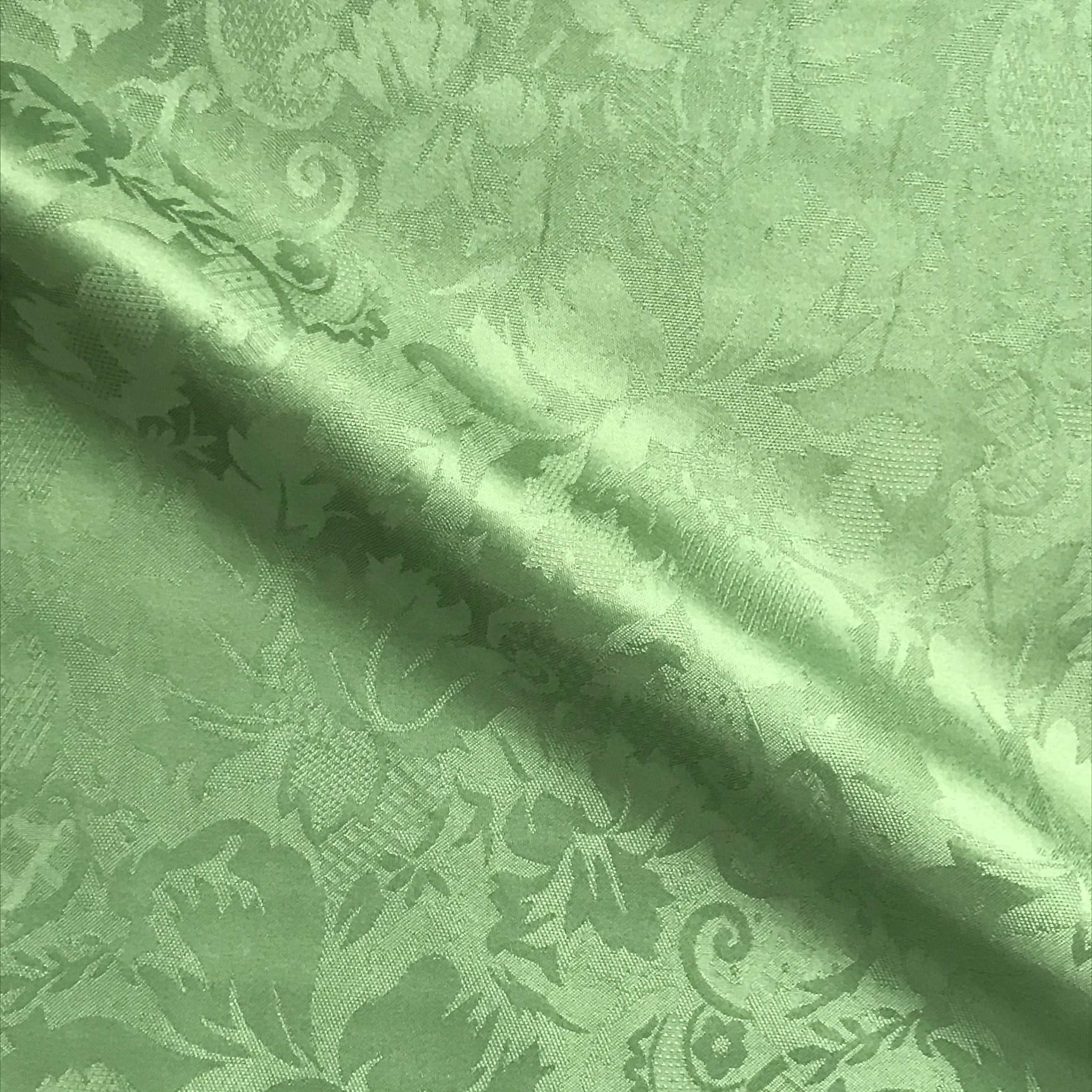 1.25 Yard Piece of Tropical Floral Jacquard in Red / Blue / Green / Cream |  R-RENEE CREAM | Upholstery Fabric | Regal Fabrics Brand | 54 inch Wide 