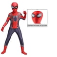 thumbnail image 1 of Disfraz de Spiderman y Peter Parker para niños, mono de superhéroe para Halloween, Zentai, Iron Spiderman, 2022 Fivean unisex, 1 of 2