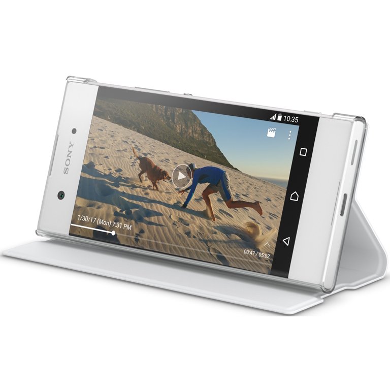 Buy Sony Style Stand Cover White For Xperia XA1 SCSG30 Online in UAE
