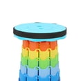thumbnail image 2 of Portable Lightweight Collapsible Chair,Portable Telescoping Stool Retractable Telescoping Stool Outdoor Folding Retractable Stool Convenient Use, 2 of 8
