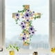 thumbnail image 1 of Pegatinas decorativas para ventanas de Pascua | Calcomanía floral botánica para refrigerador | Decoración de pared de vidrio removible para el hogar, la oficina, fiestas y celebraciones de primavera, 1 of 6