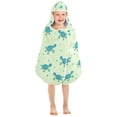 thumbnail image 7 of Turtles Kids Hooded Beach Towel Baby Bath Poncho Towels with Hood Absorbent 50"x23.5" for Pool Swimming, 7 of 7