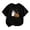 00-Black#98, variant on Kiijoy Girls Halloween Graphic T Shirt Cute Cartoon Short Sleeve Tshirt Top, Black, Sizes 3-4