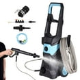 thumbnail image 6 of Electric Pressure Washer, 2100 PSI Power Washer with 4 Quick Connect Nozzles, High Pressure Cleaning Machine with Foam Cannon for Cars/Fences/Driveways/Patios/Home Cleaning, 6 of 8