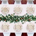 thumbnail image 7 of Ryvnso Flamingo Flowers Round Plate Mats Dining Table Placemat Set of 4 for Holiday Decoration, 7 of 7
