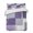 Purple White Gray, variant on Quilts King Size, Purple Grey Soft Comforter Bedding Set for Bed, Modern White Graffiti Square Smear Texture Lightweight Quilted Bedspread with Pillow Cover(2 Pieces) for All Season, 96x106 Inch