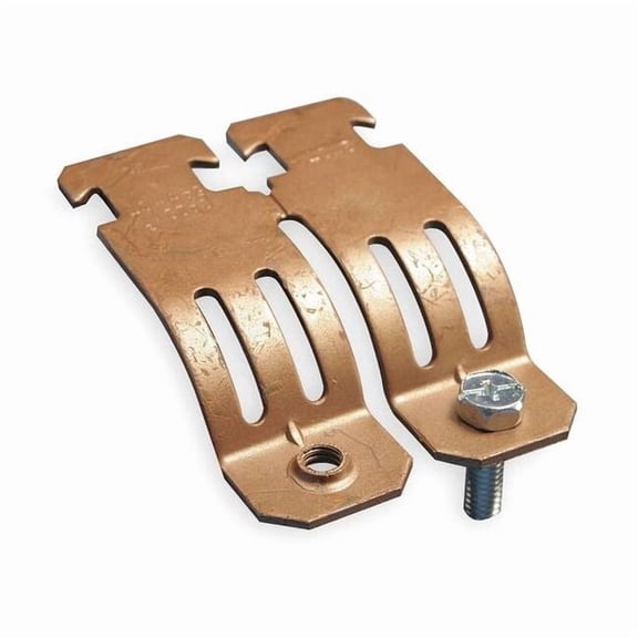 Nvent Caddy Strut Pipe Clamp,Steel,1 1/8"RodSize COPC0100CP