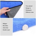 thumbnail image 3 of 5PCS Microfiber Cloth, Reusable Microfiber Cleaning Cloth for Window Cleaning/All Washing/Car/Domestic Polishing Machine, Super Absorbent 30x40cm, 3 of 5