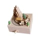 thumbnail image 5 of Caja de música de madera, figura de caja de música, base cuadrada, manualidades, linda figura coleccionable Tren de la cueva, 5 of 9