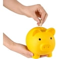thumbnail image 3 of LQCrafK Piggy Bank, Unbreakable Plastic Money Bank, Coin Bank for Girls and Boys, Medium Size Piggy Bank, Practical Gift for Birthday, Easter, Baby Shower, 3 of 5