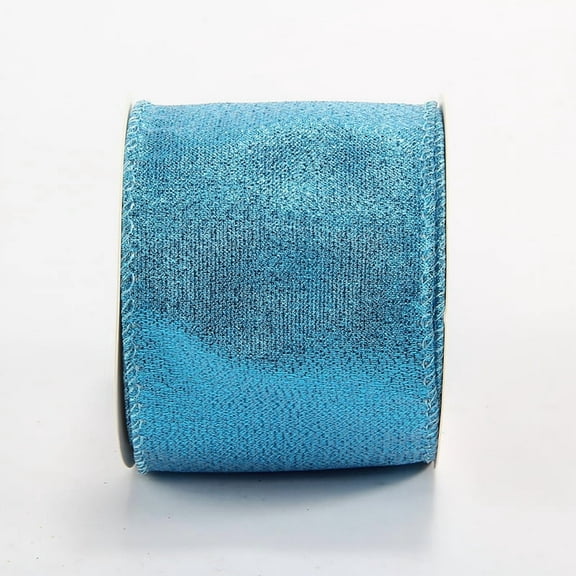 6.3cm x 10 Yards turquoise blue Ribbon for Christmas Home Decoration Gift Wrapping Bow Making Wreath DIY Crafts