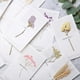 thumbnail image 4 of Tarjetas de Felicitación de papel de flores secas, tarjetas de invitación de cumpleaños, aniversario, boda, Día de San Valentín, guardar la fecha, tarjetas de mesa, 4 of 4