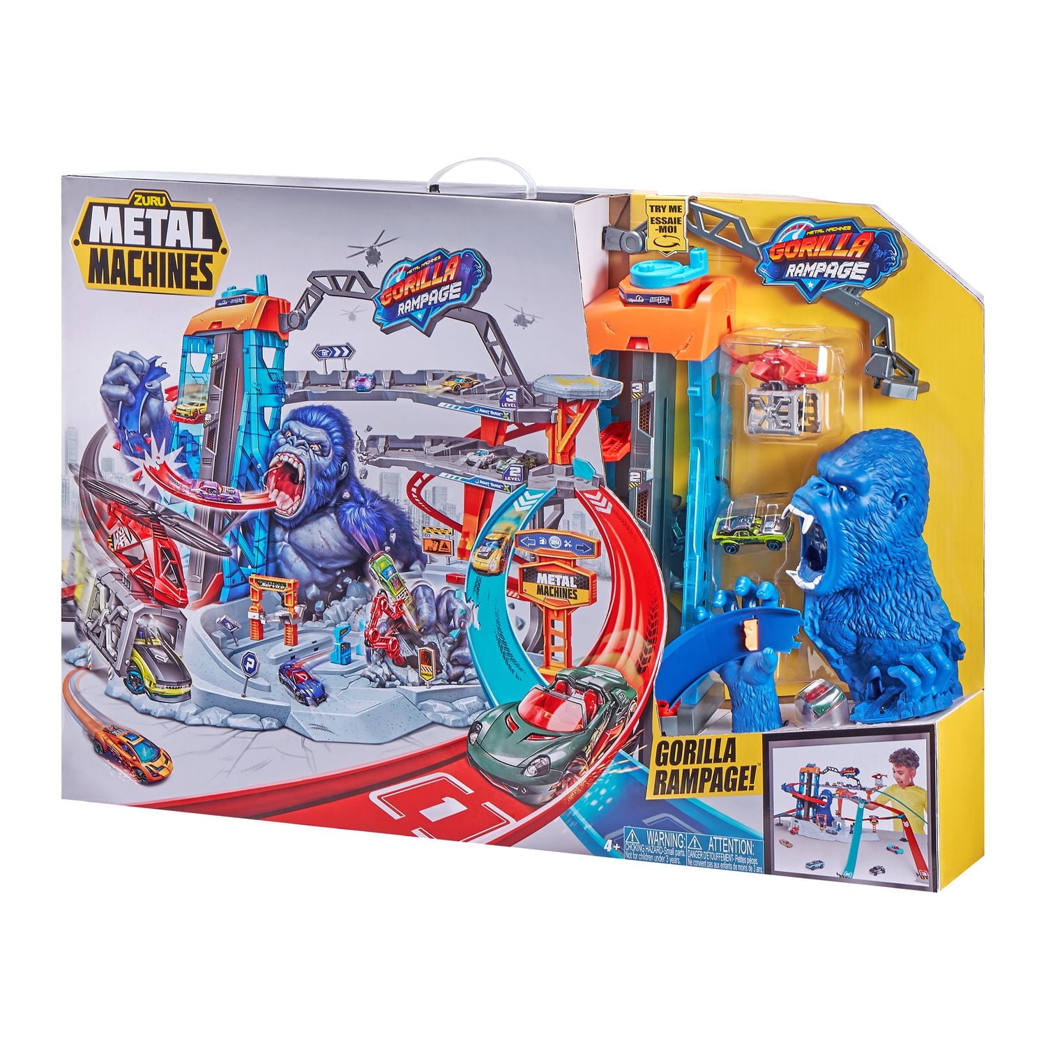 Metal Machines Gorilla Rampage Garage Playset - Walmart.ca