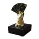 thumbnail image 2 of Trofeo de póquer Naipes Escultura Trofeo Recompensa Regalo De dorado, 2 of 9