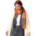 thumbnail image 3 of Bufandas a cuadros escoceses para mujer Invierno, Bufandas largas para mujer con, 3 of 5