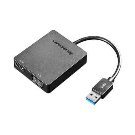 UPC: 0889233299395 | Lenovo 4X90H20061 Universal Usb 3.0 To Vga/Hdmi Adapter – External Video Adapter – Usb 3.0 – Hdmi  Vga – For Miix 510-12  710-12  Thinkpad 13  Thinkpad E57X  L470  L570  P51  P71  T470  T560  X1 Yoga