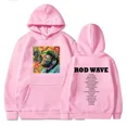 thumbnail image 3 of Sudadera con capucha de rapero Rod Wave, ropa de calle, sudadera con capucha Y2k, sudadera informal Harajuku, sudadera de polar de gran tamaño, sudadera con capucha estampada de manga larga, 3 of 5