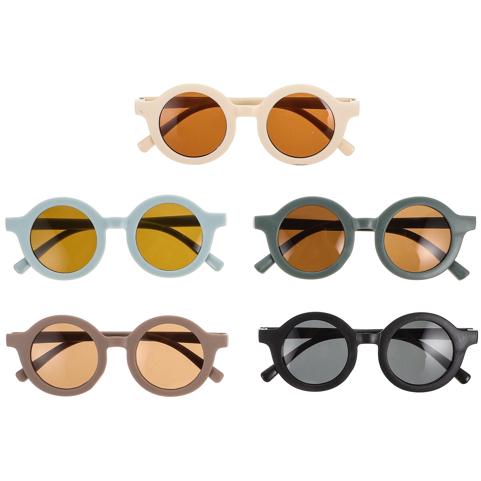 Dweebzilla Sunglasses Multicolor Gafas De Sol Retro Cuadradas Cowabunga, Con Lentes Iridiscentes Y Montura Neón Con Salpicaduras, Estilo Años 80 Gafas Años 80