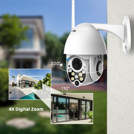 Ka 1080p Cloud Storage Wireless Ptz Ip Camera Speed Dome Cctv Security Cameras Walmart Canada