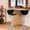 Black, variant on Counter Height Bar Stools Set of 2 PU Leather Height Adjustable Swivel Bar Chairs with Back and Chrome Steel Base for Kitchen Living Room Pub Coffee ,Black
