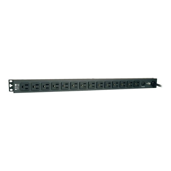 Tripp Lite 0U Vertical 1.8kW Single-Phase Basic PDU w/ (14) 5-15R Outlets