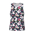 thumbnail image 4 of Haiem Rabbit And Rose Men Workout Tank Top Gym Bodybuilding Sleeveless Muscle T Shirts Athletic Tank Breathable Workout Shirt-Small, 4 of 9