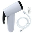 thumbnail image 3 of Handheld Bidet Sprayer, Multifunction Toilet Sprayer Easy To Use Hygeian G1/2 Thread  For Bathroom For Floor B1125W 3 Piece Set 1, 3 of 8