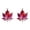 A_2pcs, variant on Acrylic Maple Leaf Suncatcher Tree Ornament, Artificial Fall Leaf Hanging Pendant, Window Decor, Autumn Harvest Ornament for Thanksgiving Indoor and Outdoor Home Decoration
