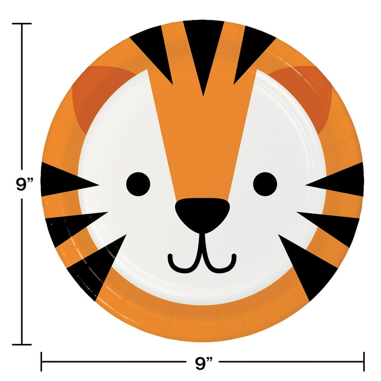 Paper deals plate tiger