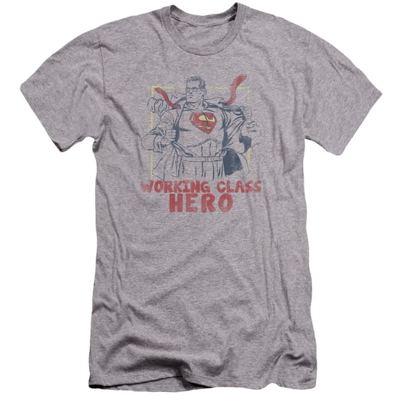 Superman - Working Class - Premium Slim Fit Short Sleeve Shirt - XX-Large