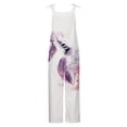 thumbnail image 4 of HUPOM Dress Pants Women Training Pants Harem Mid Waist Rise Long Flare-Leg L, 4 of 6