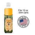 thumbnail image 4 of Caroline's Treasures SS8746MUK Pomeranian Ultra Hugger for slim cans, Slim Can, multicolor, 4 of 6
