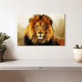 thumbnail image 2 of Elephant Stock Blue Eyed Lion Wall Art - Horizontal Canvas Wall Art - Living Room Wall Decor - Animal Canvas - Orange And Brown Decor - 12" x 8", 2 of 8