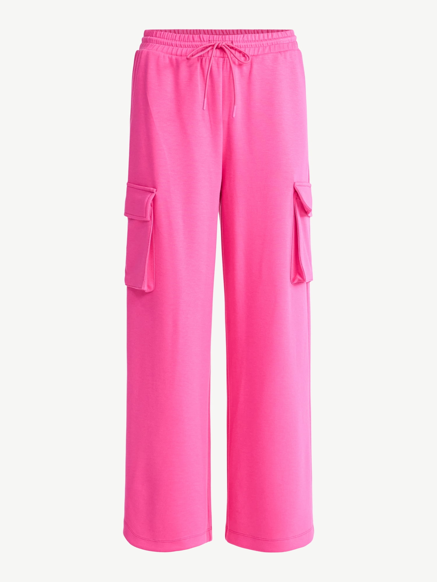 Scoop Women's and Women's Plus New Scubaknit Cargo Pants, Sizes XS-4X