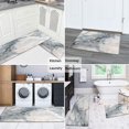 thumbnail image 6 of Kitchen Rugs and Mats Non Skid Washable Blue Gold Marble Kitchen Mat and Rug Set,Floor Cushion Waterproof Rug,Rubber Backed Area Rugs for Kitchen Laundry, 6 of 7