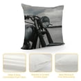 thumbnail image 4 of Orinice Cloudy Sky Graphic Decorative Throw Pillow Cover for Home Couch Living Room Bed Sofa - Short Plush Material - 1PC 20x20in, 4 of 5