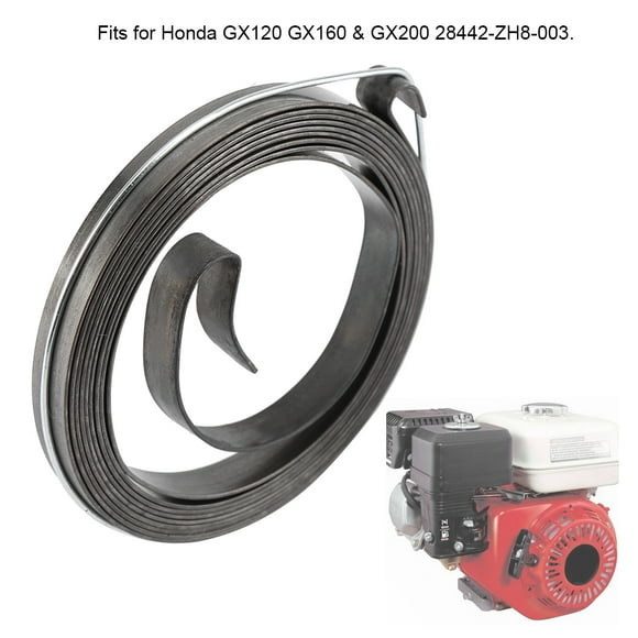 ZPSHYD Ressort de démarreur à recul, Ressort de démarrage à Tirette Compatible avec GX120 GX160 et GX200 28442-ZH8-003