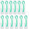 thumbnail image 6 of 600 Pcs Dental Floss Threader for Bridges, Braces, and Implants Dental Threader, Multifunctional Nylon Loop Design for Your Teeth, Pack of 12(Blue), 6 of 6
