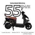 thumbnail image 2 of Moto Eléctrica M150 - Autonomía 60-80km - Velocidad 55km/h, 2 of 12