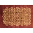 thumbnail image 1 of Ahgly Company Indoor Rectangle Oriental Brown Industrial Area Rugs, 7' x 10', 1 of 4