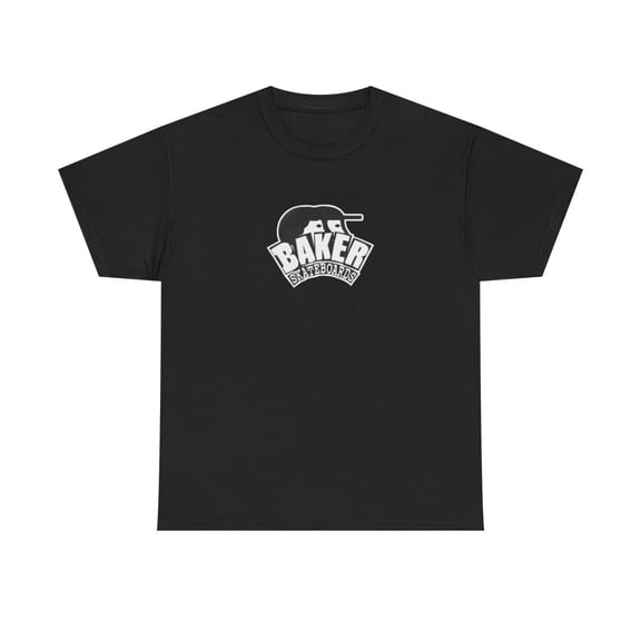Mehrathon x Baker Club Deck Skateboard 2000s Skate Vintage Classic T Shirt Print - Black / M