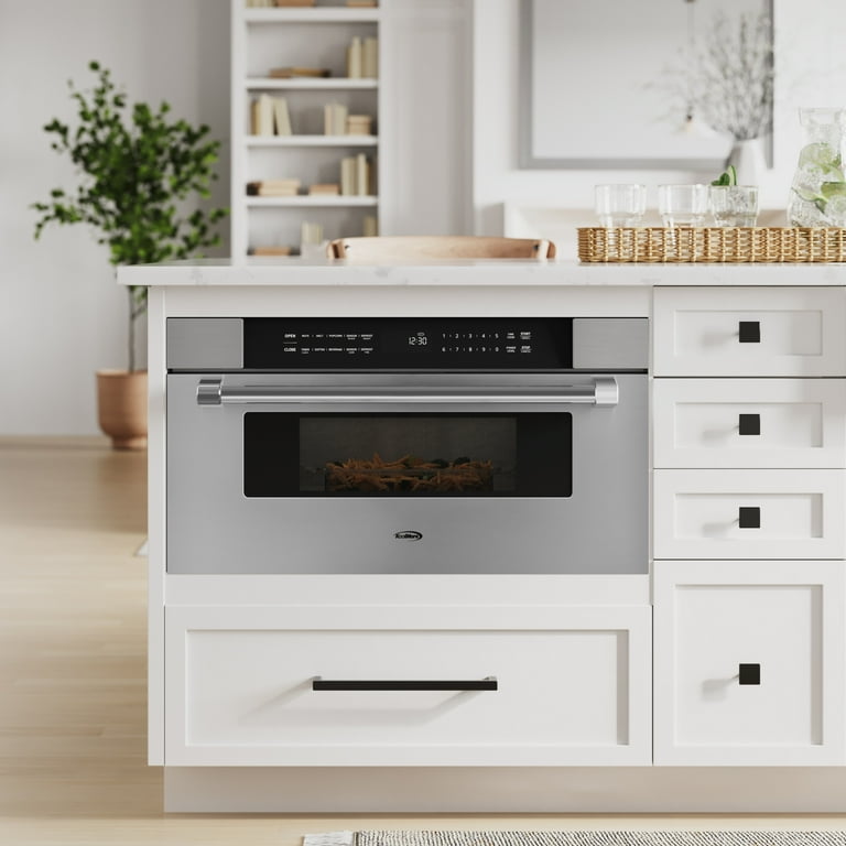 KoolMore 30 in. Stainless Steel Microwave Drawer, 1.2 cu. ft
