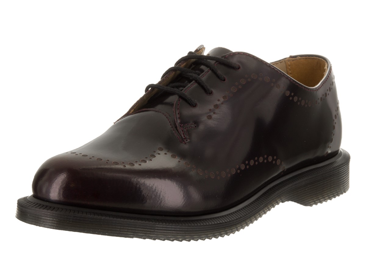 Dr. Martens - Dr. Martens Women's Charlotte Cherry Red Casual Shoe 10 Women US / 8 Women UK - Walmart.com - Walmart.com