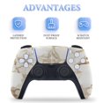 thumbnail image 4 of Marble Texture PS5/PS5 Pro/PS5 Slim Digital Disc Skin Sticker For Console And Controller Skins, 4 of 7