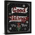 thumbnail image 1 of Global Gallery's 'Christmas Chalkboard IV' By Elyse DeNeige Stretched Canvas Wall Art, 1 of 4