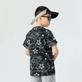 thumbnail image 4 of GYRATEDREAM Kids Boys Girls Spring Summer T-shirt Moisture Wicking Athletic Graphic Print T Shirts Children Short Sleeve Breathable Quick Dry Sports Tee Tops for 7-13 Years, 4 of 7