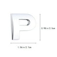 thumbnail image 2 of UPGRATOR 1Set Silver Automotive Stickers for Car Owners in Metallic Design, 2 of 6